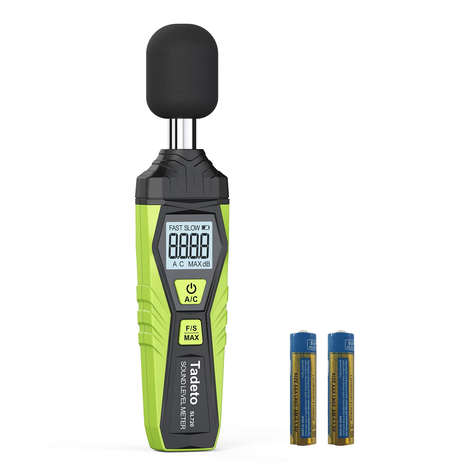 Decibel Meter, Tadeto Digital Sound Level Meter Portable SPL Meter 30dB to 130dB