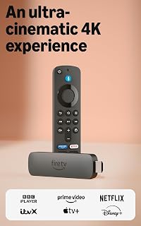 Amazon Fire TV Stick 4K Plus streaming device, supports Wi-Fi 6, Dolby Vision/Atmos, HDR10+, find TV programmes faster with Alexa+