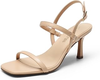 DREAM PAIRS Sdhs2452w Women's Heeled Sandal