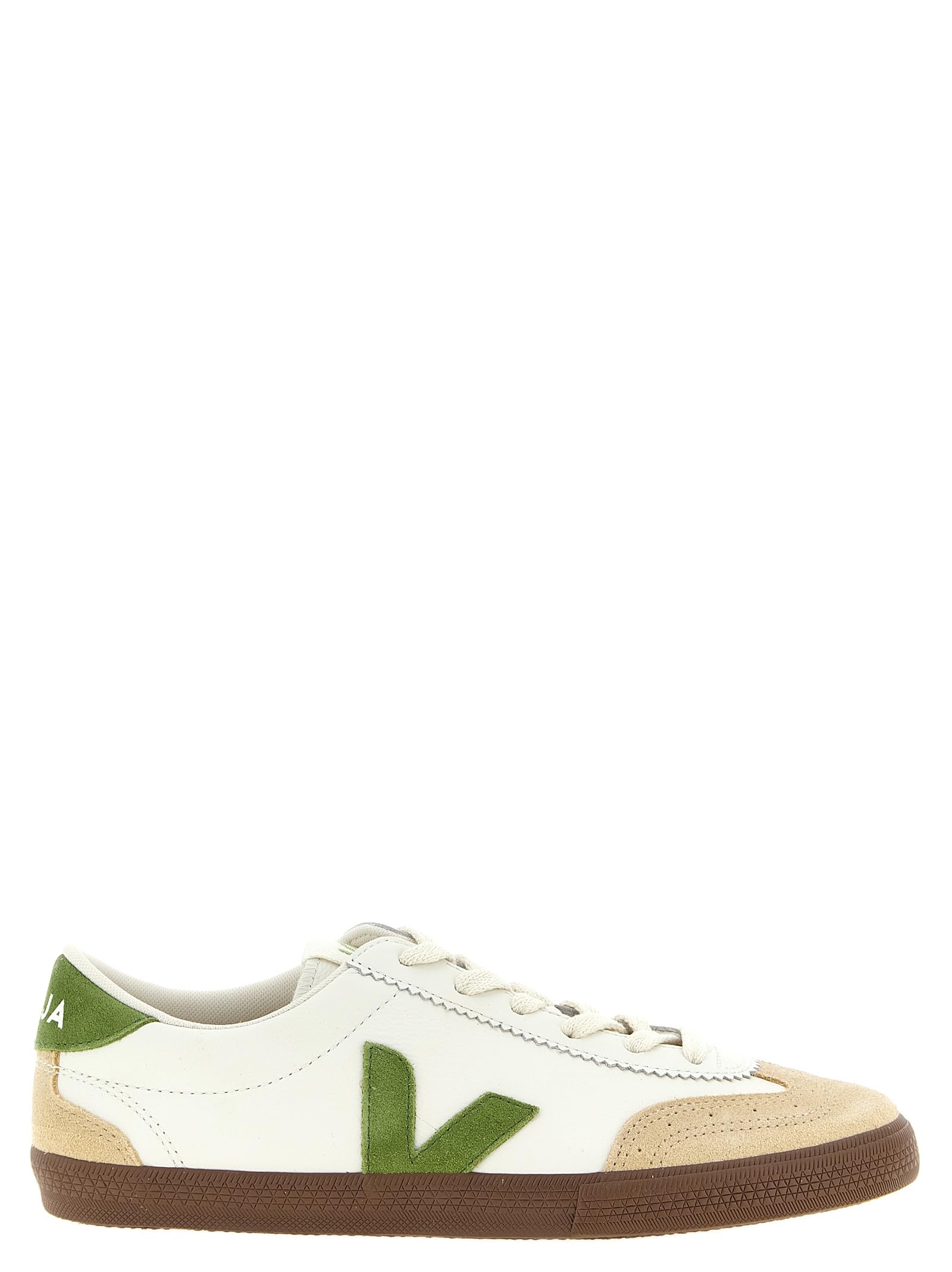 VEJA Men's Volley White Kiwi Bark EU 43 (US Men's 10) Medium