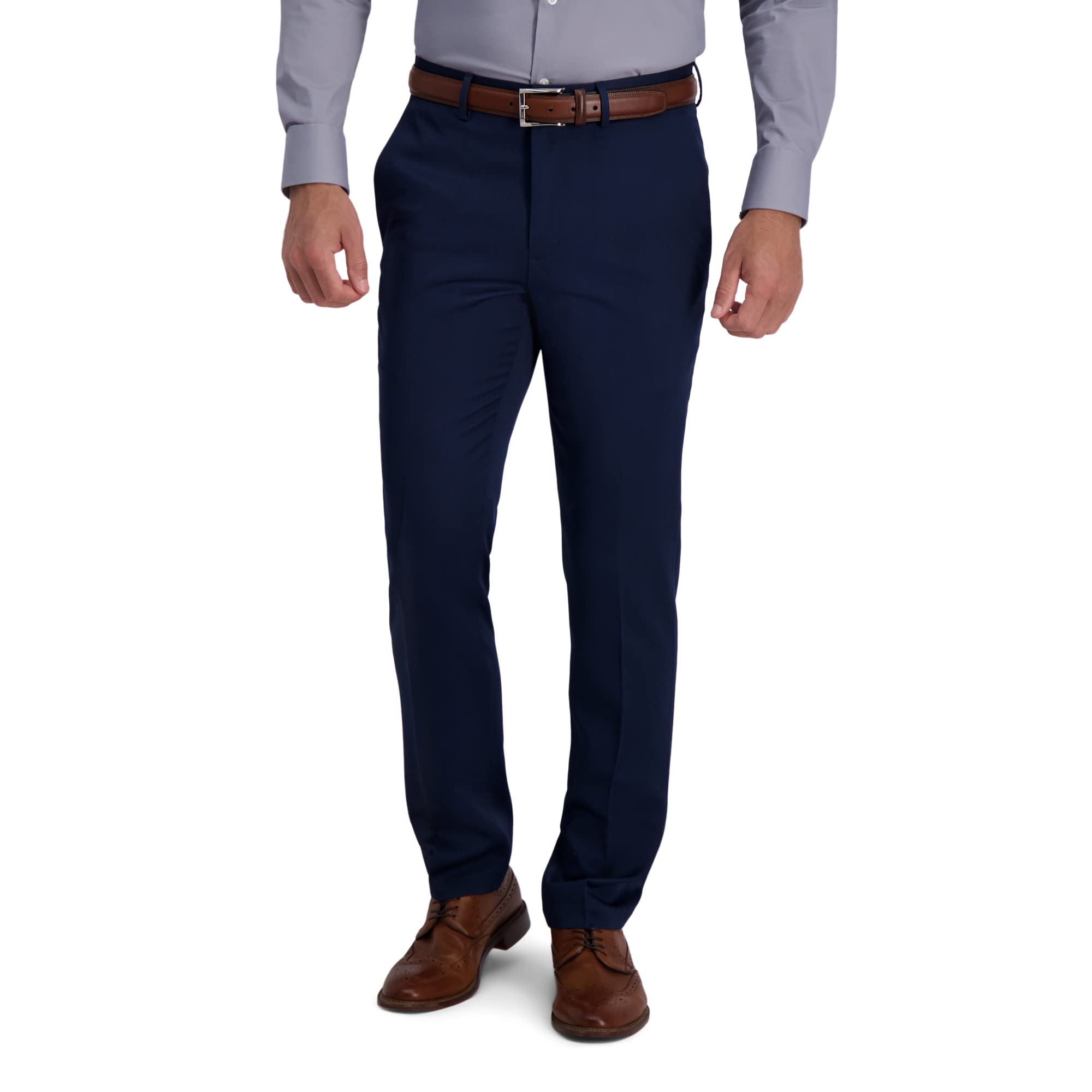 Kenneth Cole Men's Slim Fit Heather Trousers