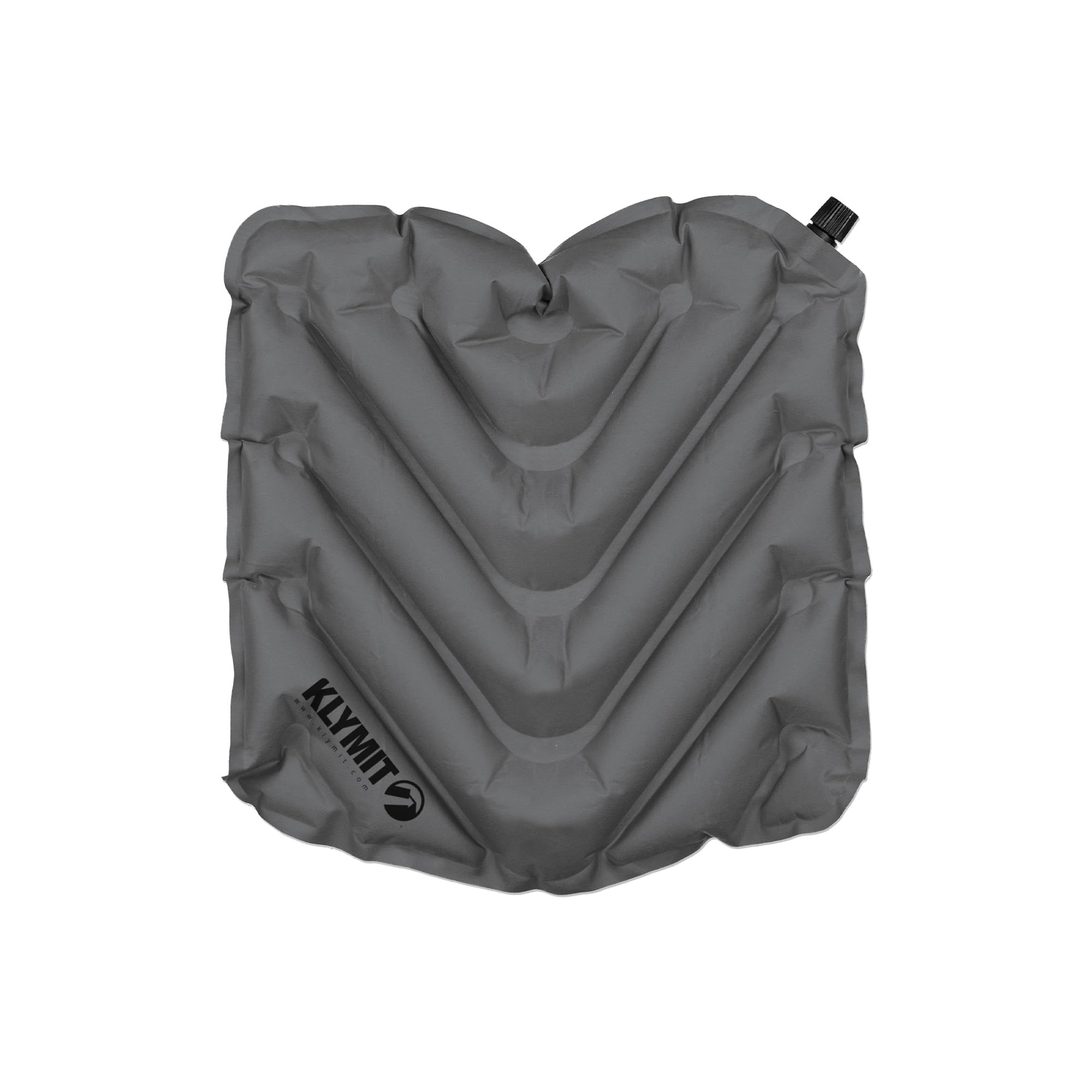 Klymit V Seat Cushion, Gray, One Size