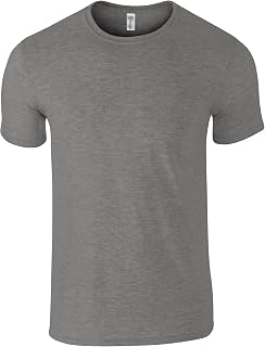 Have It Tall Men's Tall Fitted T-Shirt, Soft Stretch, Crewneck Short Sleeve