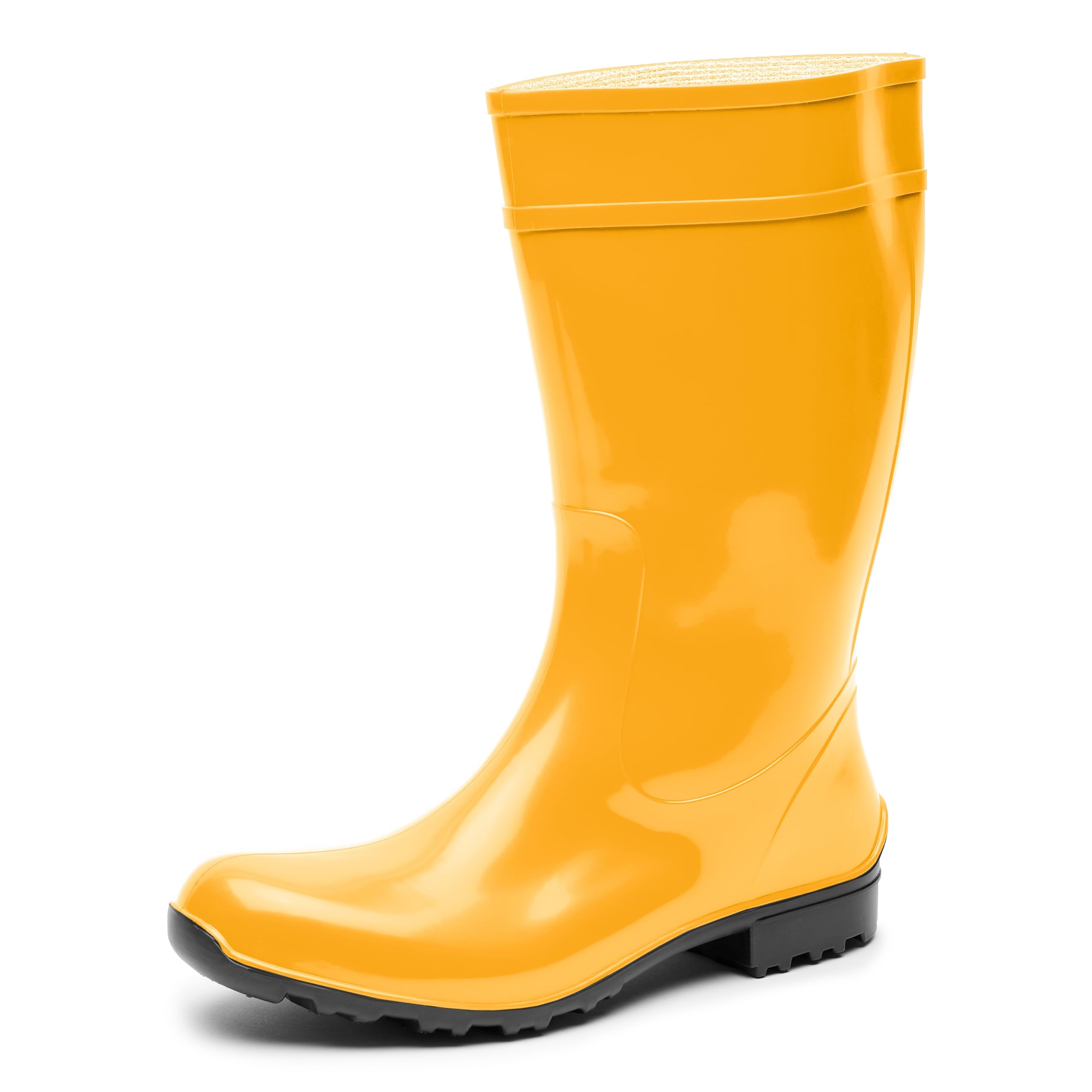 Ladeheid LA-967 LA-967 Ladies PVC Rain Boots - Waterproof, Sturdy and Comfortabl