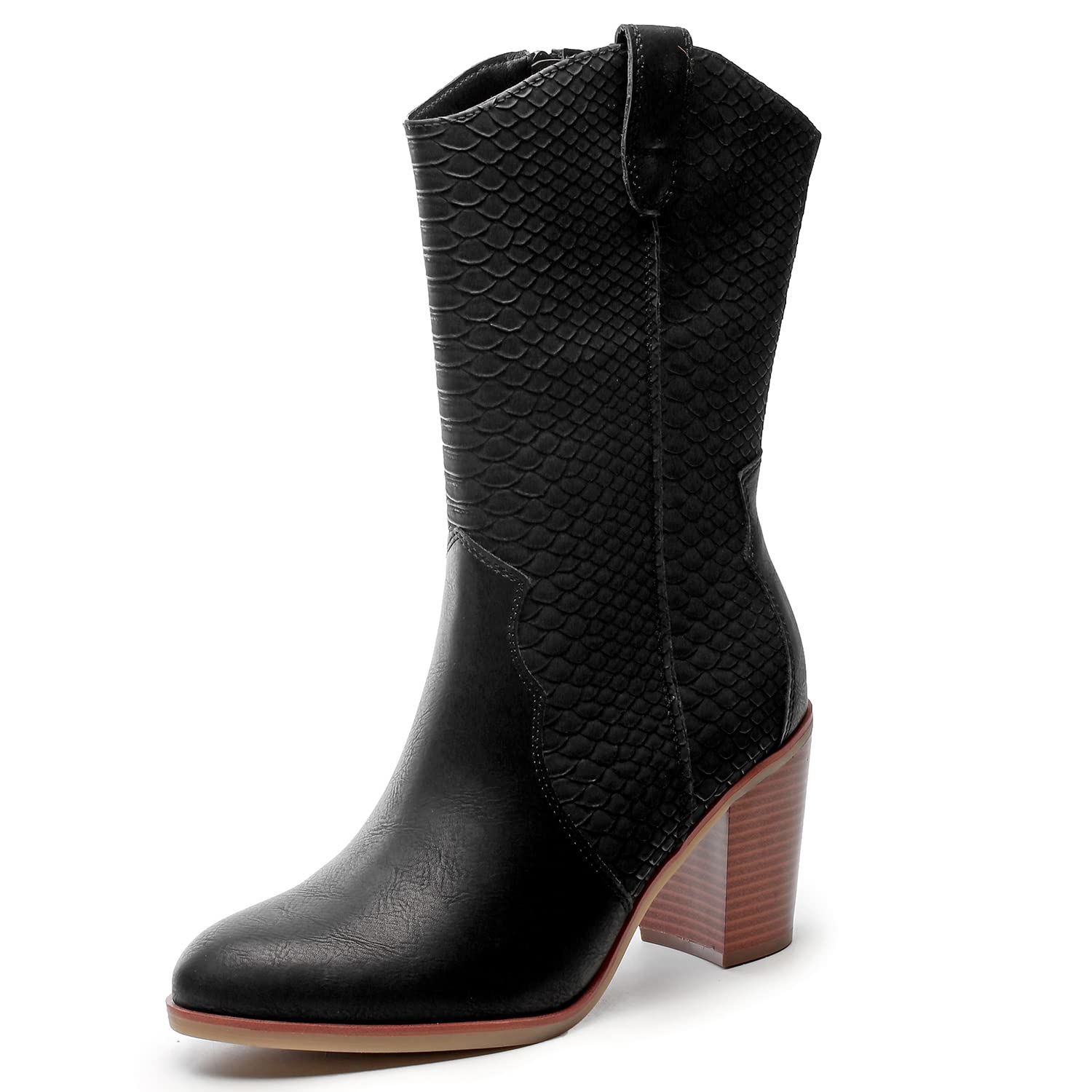 Luoika Women's Extra Wide Calf Knee High Slouchy Boots, Wide Width Tall Boots wi