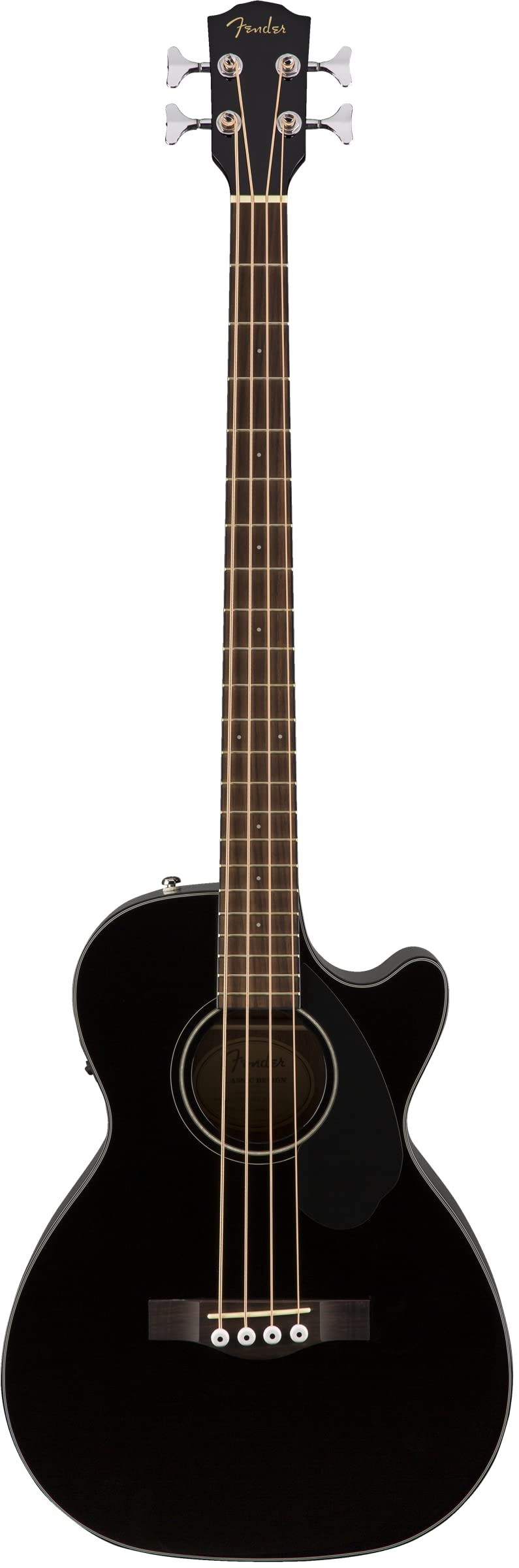 Fender Acoustic Bass Guitar 4-String with Fishman Bass Acoustic Guitar Pickup wi