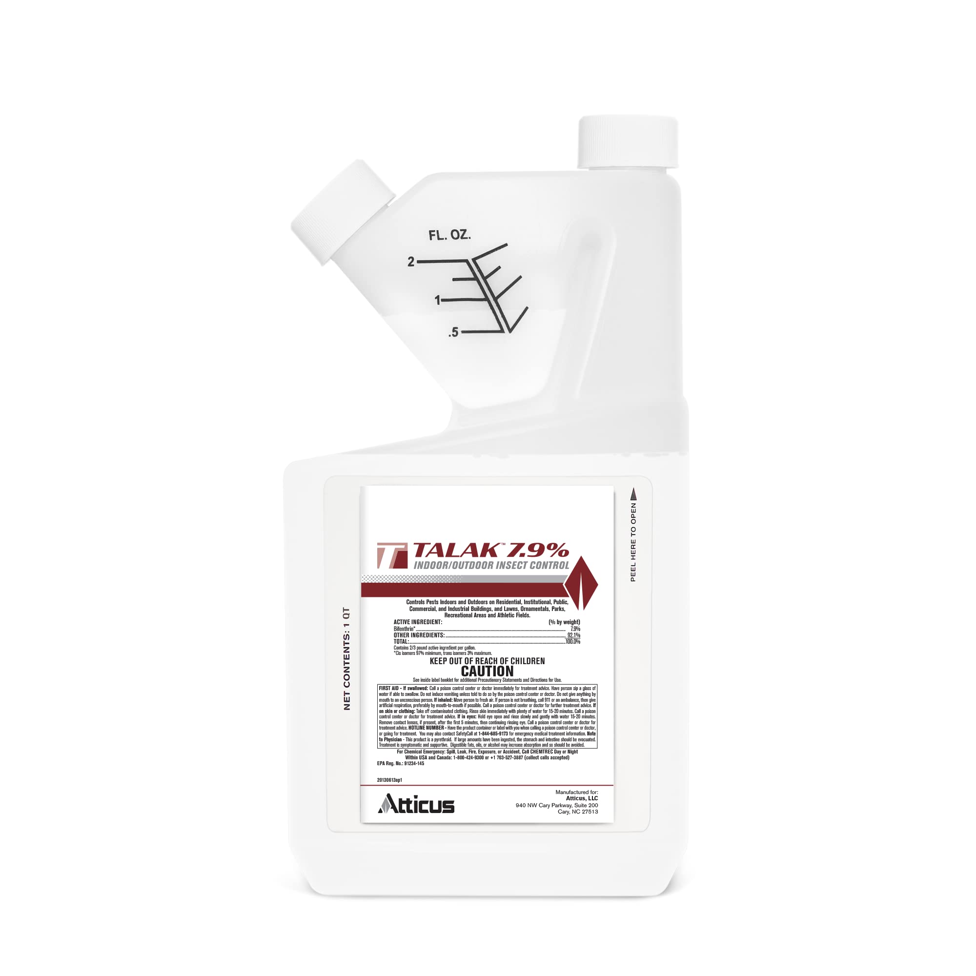 Atticus Talak 7.9% Indoor/Outdoor Bifenthrin Insecticide Concentrate (32oz) | Co