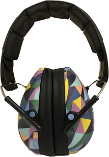 BANZ Kidz Earmuffs 2 Years & Older - Loud Noise Cancelling, Size Adjustable | UPF 50+ UV protection, Quick-dry fabric, Comfortable stretch fit
