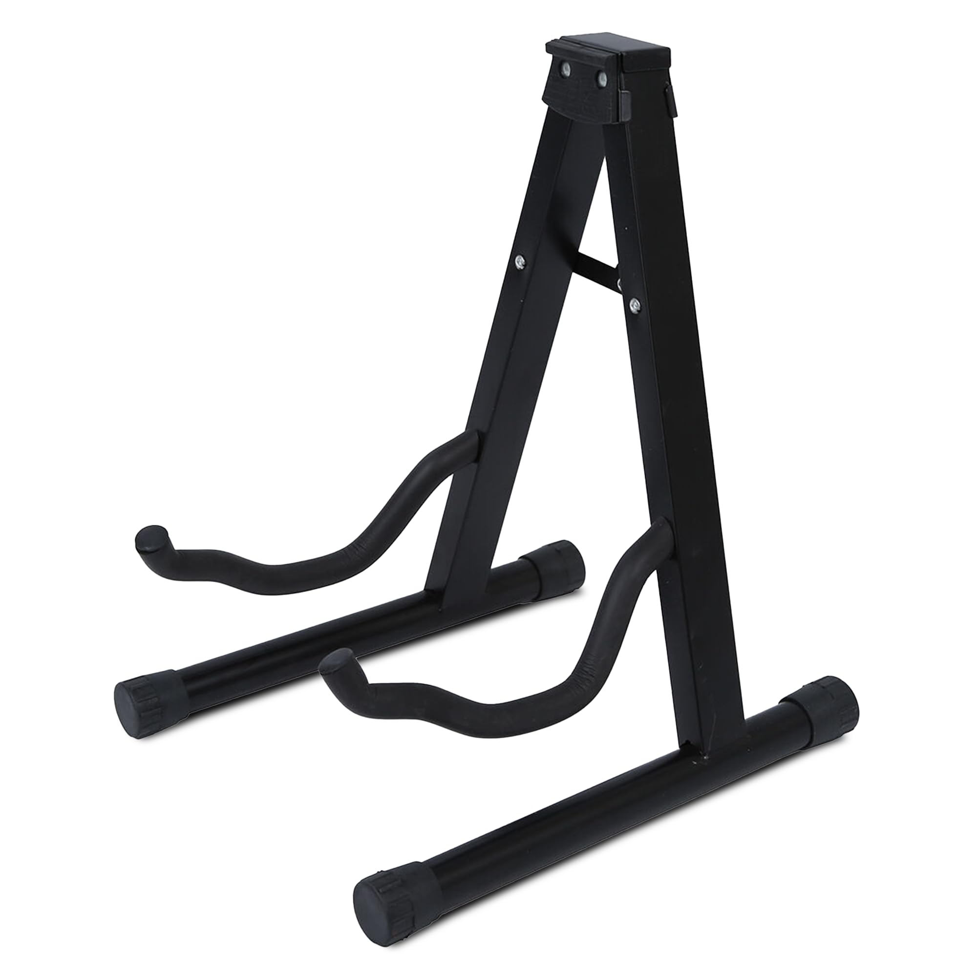 KEPLIN Guitar Stand - Universal A Frame Black – Foldable Portable Floor Stand fo