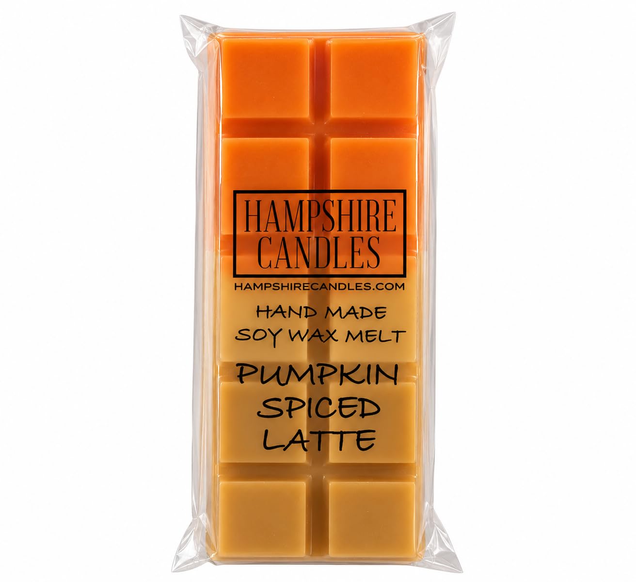 Pumpkin Spiced Latte Wax Melts | Highly Scented | Soy Wax | Handmade Snap Bar | 