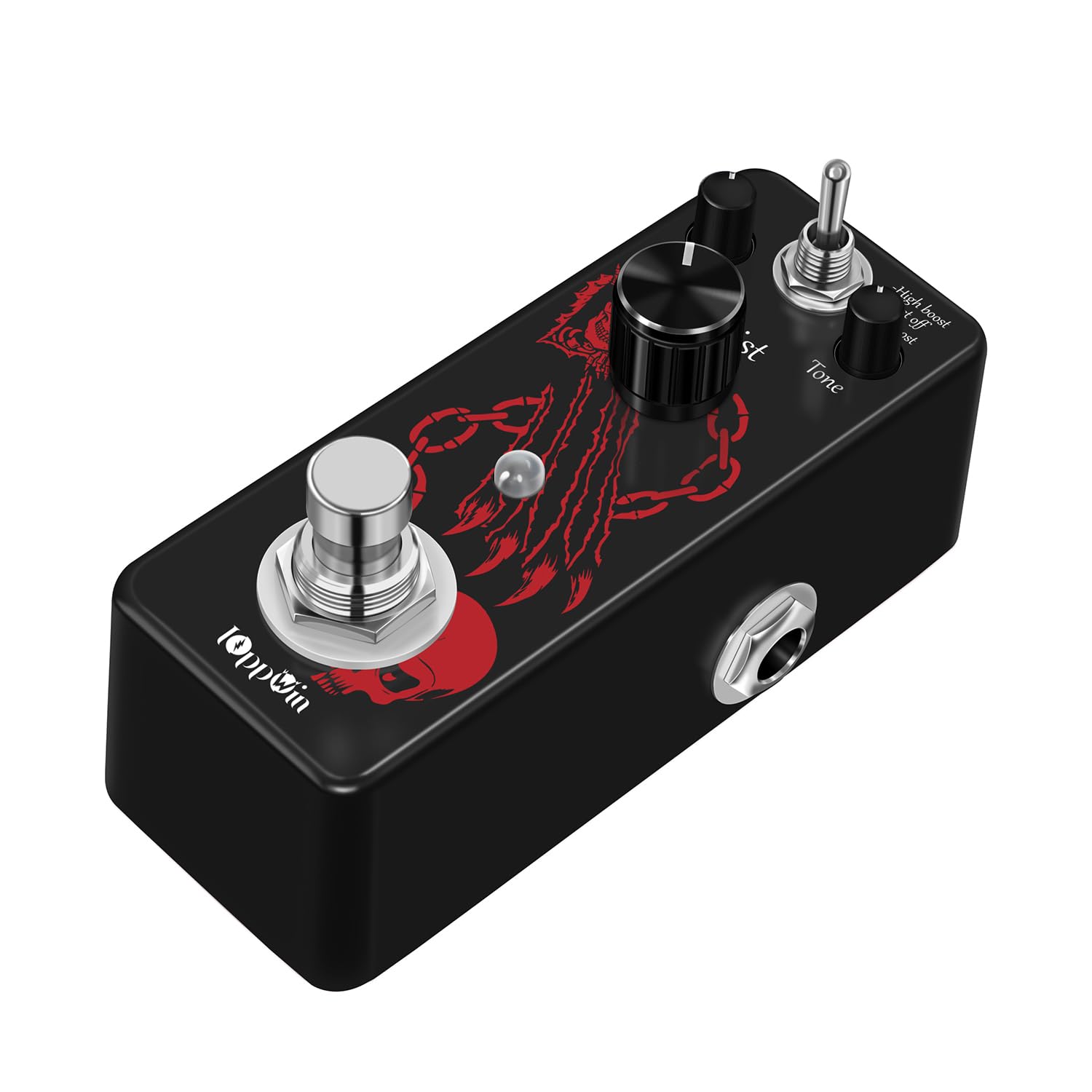 IOppWin HOLY WAR Heavy Metal Distortion Pedal - 3 Mode (Lo/Hi Boost) True Bypass