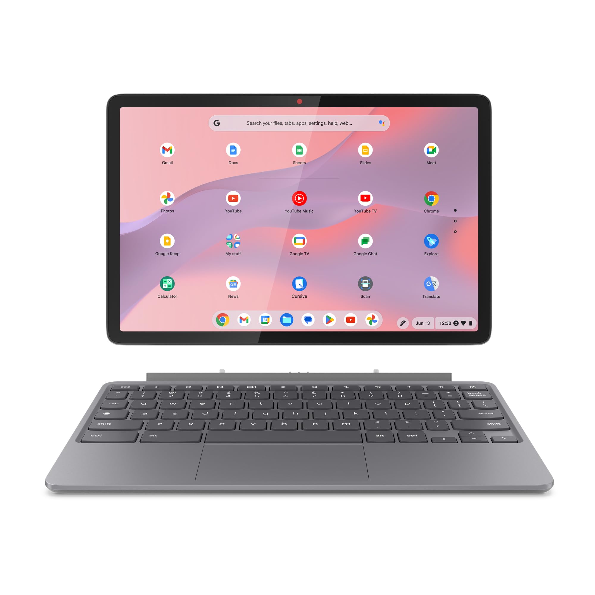 Lenovo IdeaPad Chromebook Duet | 11 Inch FHD+ 1200p Laptop | MediaTek Kompanio 8