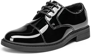 Bruno Marc Suit Shoes Boys Lace-Up Shoes Derby Wedding Party Shoes