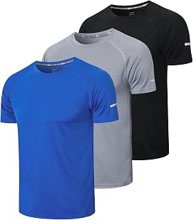 Gaiatiger 3 Pieces T-shirts Short Sleeve Man Sport T-Shirt Man