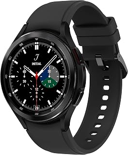 Samsung Galaxy Watch 4 Classic 42mm Smartwatch with ECG Monitor Tracker for Health Fitness Running Sleep Cycles GPS Fall Detection Bluetooth US Version, Black (Renewed)