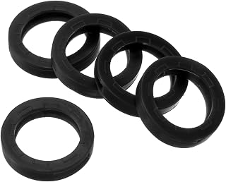 Key Cap Cover Ring, Pack of 10 0.95 inch Key Identification Cover Coding Tag Marker Round Silicone Sleeve for Office House Apartment, Black
