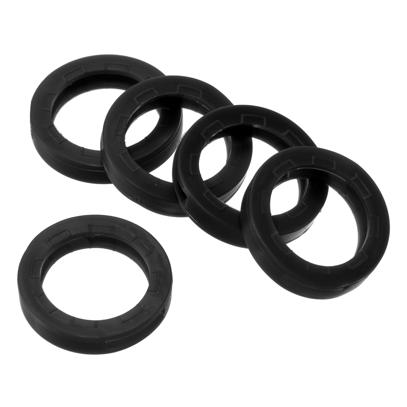 Key Cap Cover Ring, Pack of 10 0.95 inch Key Identification Cover Coding Tag Mar