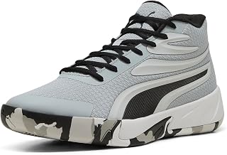 PUMA Men's Court Pro Basketball ShoesPUMA Men's Court Pro Basketball Shoes, White/Gold Matt, Size 9.5