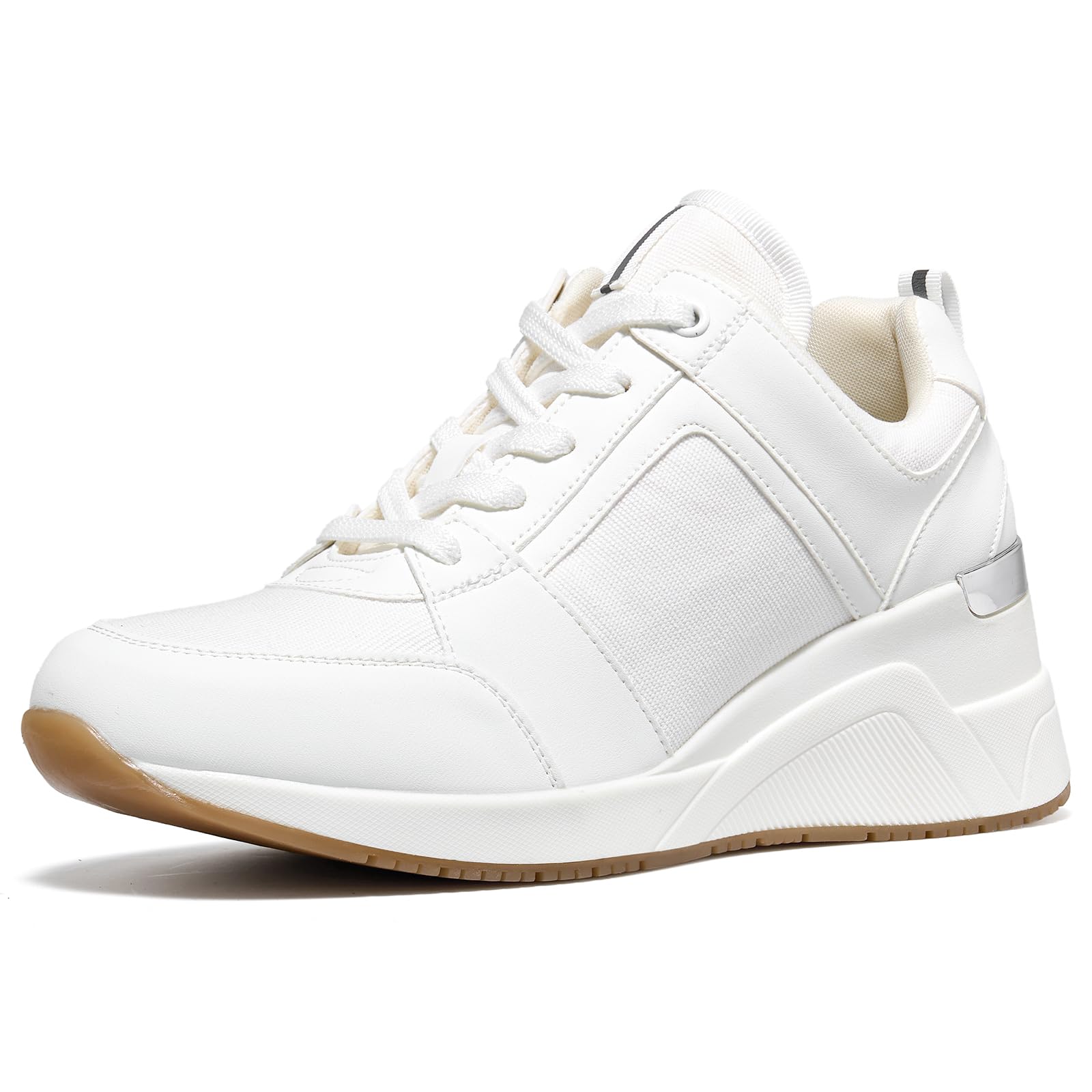 Platform Wedge Sneakers for Women - Casual Footwear Sports Safety for Running Ru