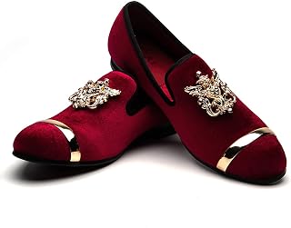 JITAI Classic Leather Loafers for Men Casual Wedding Shoes and Loafers for Men