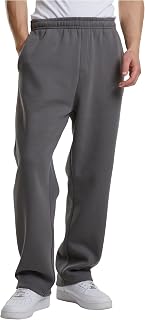 Urban Classics Fluffy Man Sweatpants Black Loose