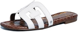 Sam Edelman Women's F6992L4 Bay Slide Sandal, White, 3.5 UK