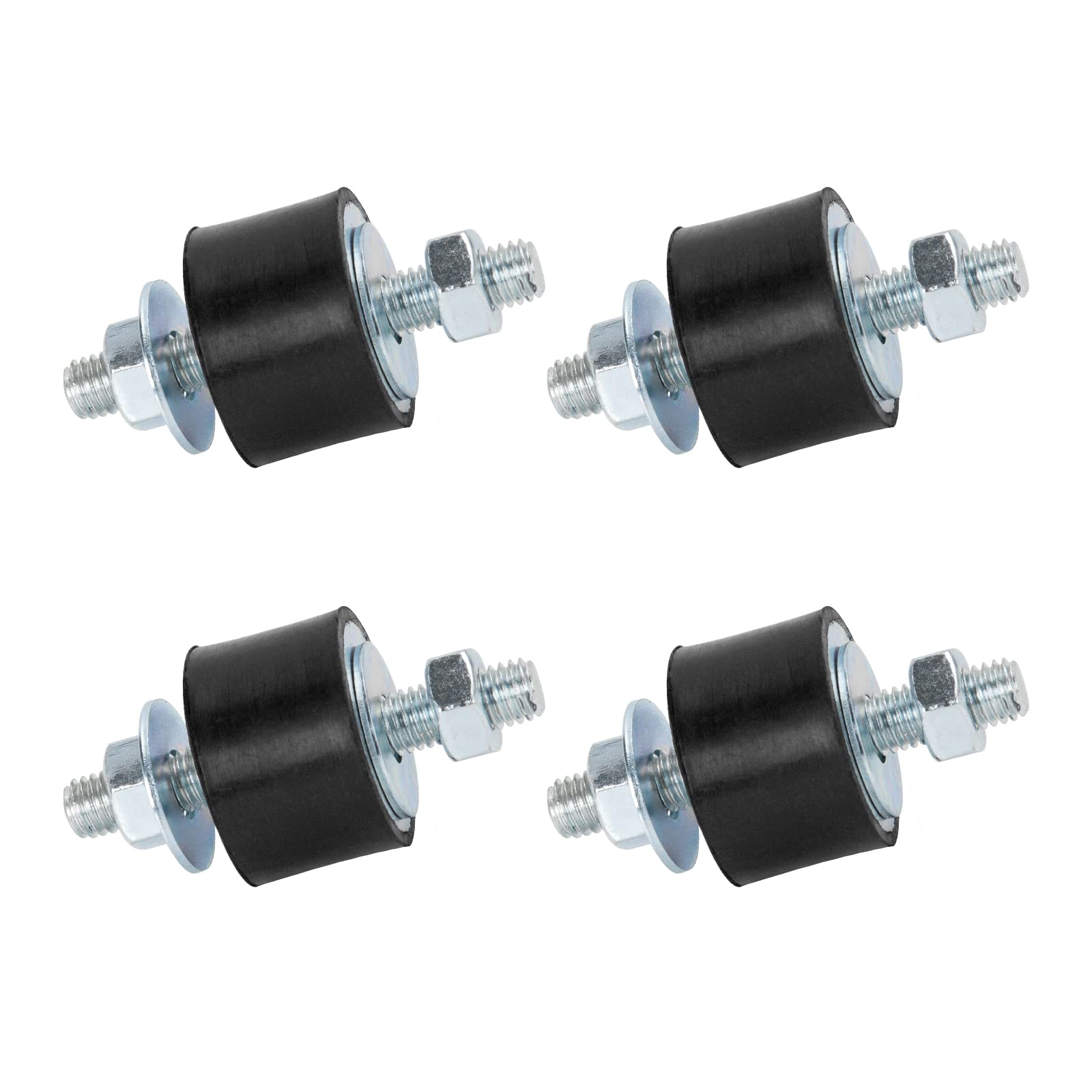 WeCooper Rubber Studs Shock Absorber M8 40x30mm 4 Pack Anti Vibration Rubber Iso