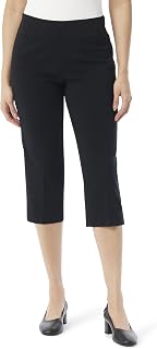 Gloria Vanderbilt Womens Pull on Tummy Slimmer Capri StandardPants
