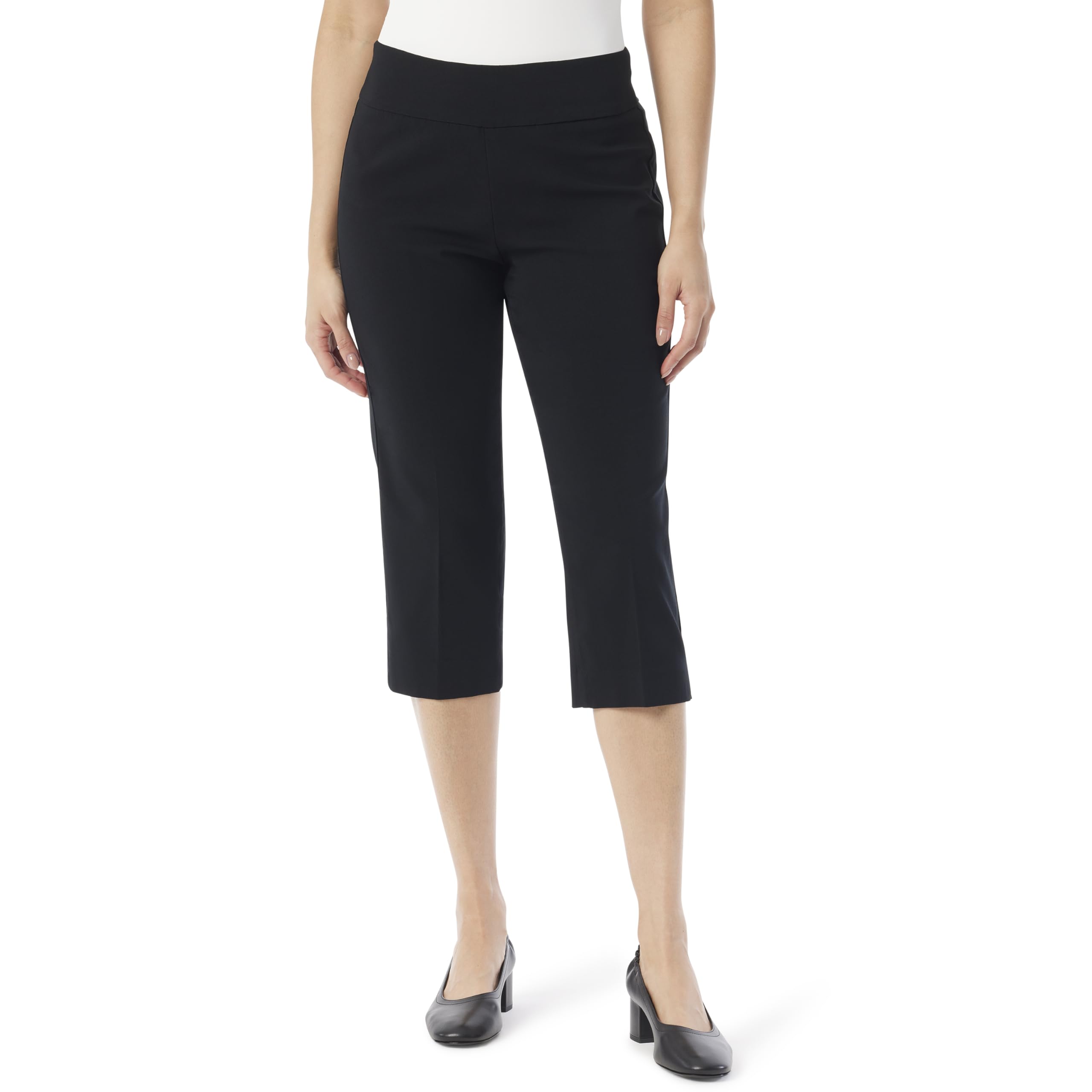 Gloria Vanderbilt Womens Pull on Tummy Slimmer Capri StandardPants