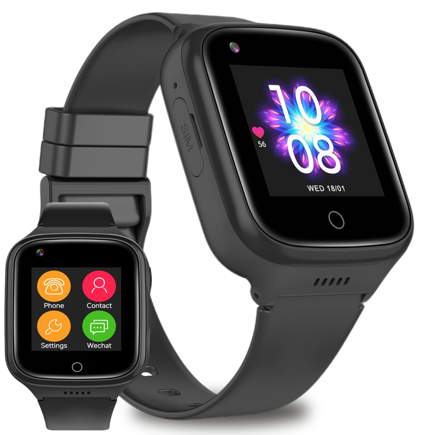 Kids GPS Smart Watch 4G Calling Whatsapp Line Facebook Global Tracker Real-time 