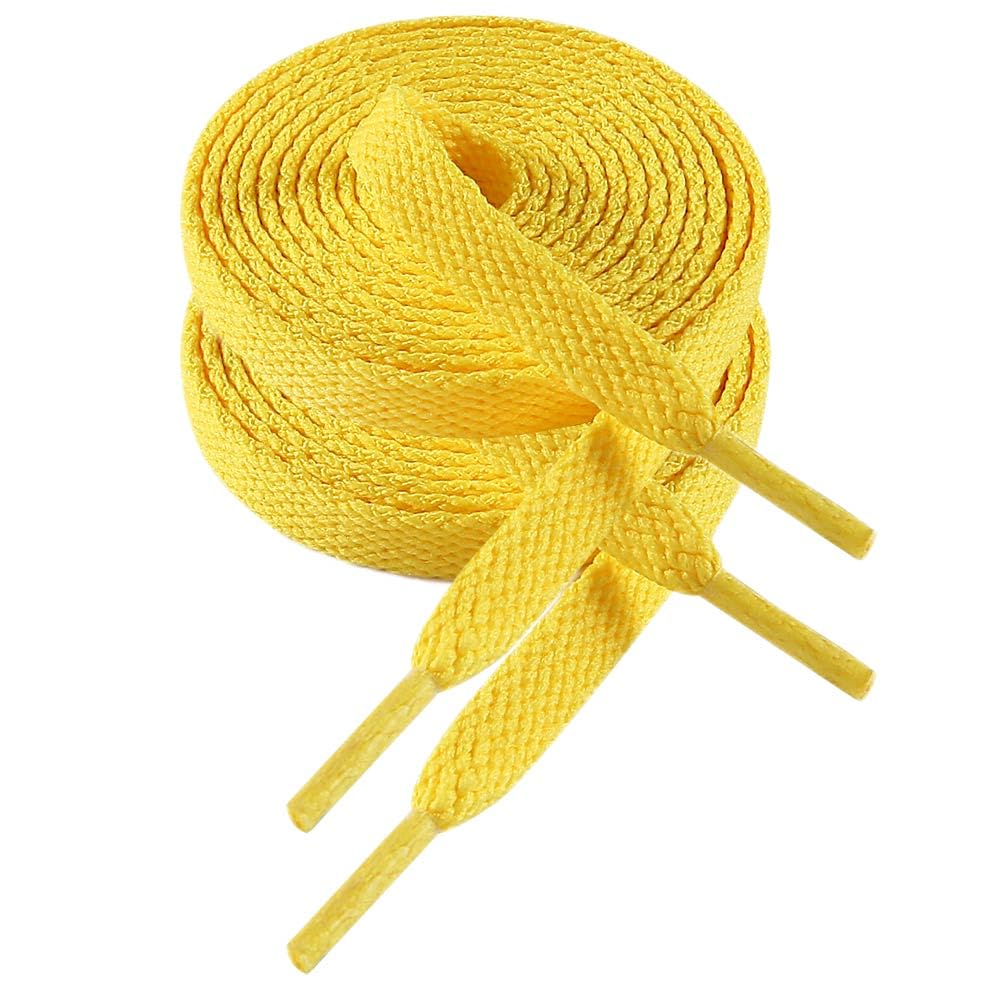 VSUDO 8mm Flat Sports Laces and Laces for Sneakers, Sneakers and Sports Shoes - 