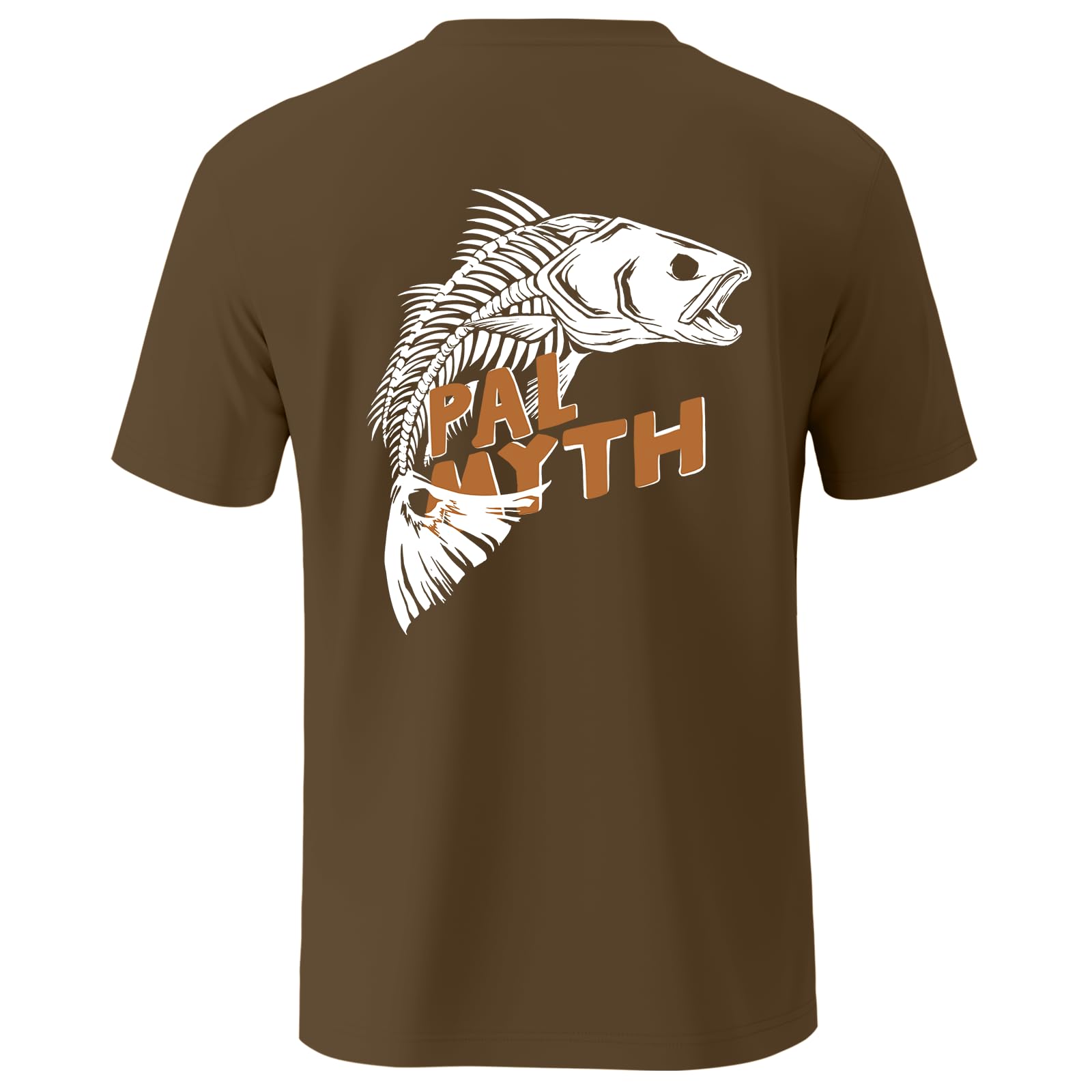 Palmyth Fishing Shirts for Men Short Sleeve T-Shirt UPF 50+ Sun Protection UV Te