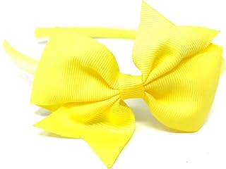 Yellow Side Bow Hairband Headband
