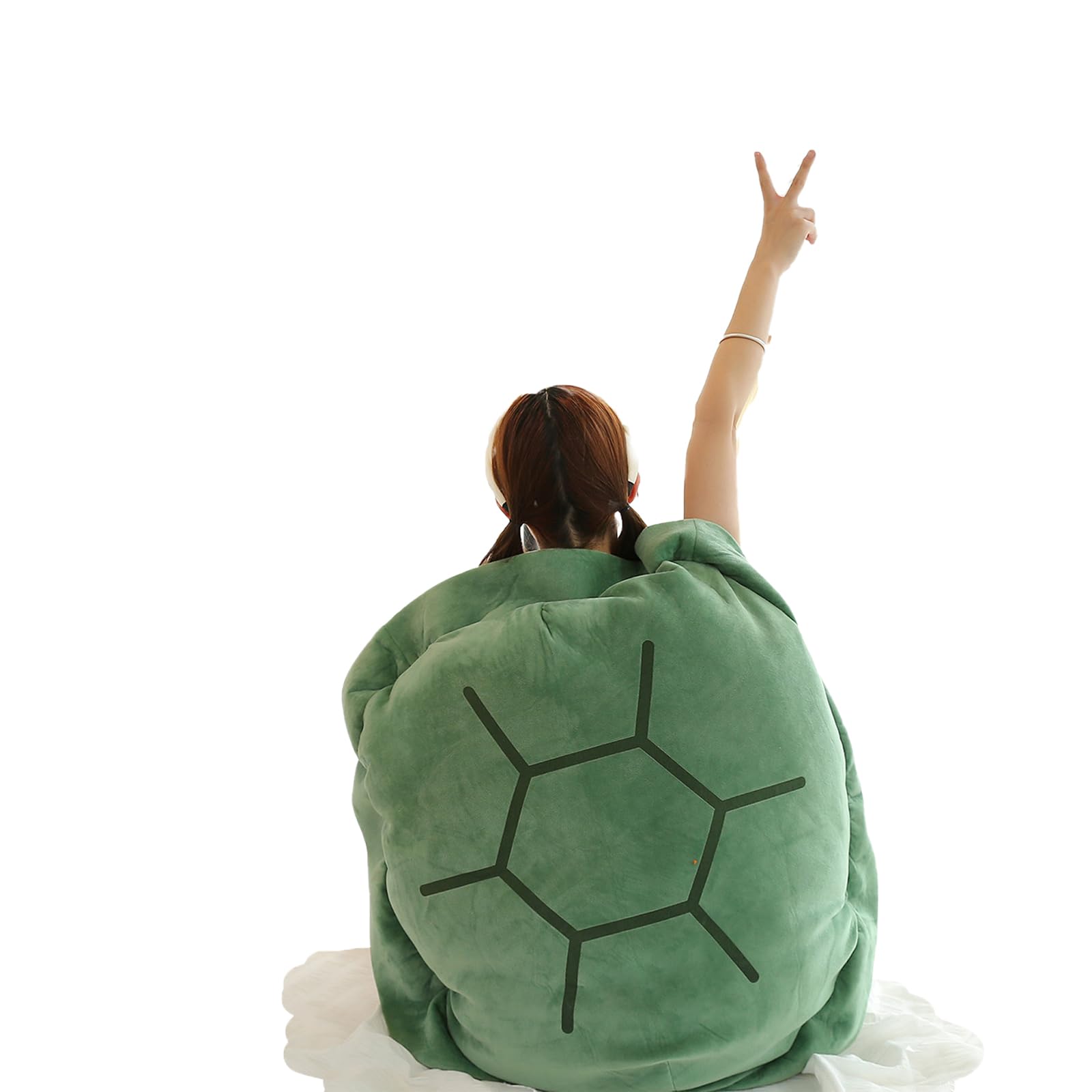 Hrtesus Turtle Power Shell, Wearable Turtle Shell Pillows for Adults and Kids, G