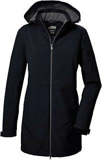 Killtec Kow 95 Wmn Sftshll Prk Parka softshell/chaqueta softshell con capucha con cremallera Mujer