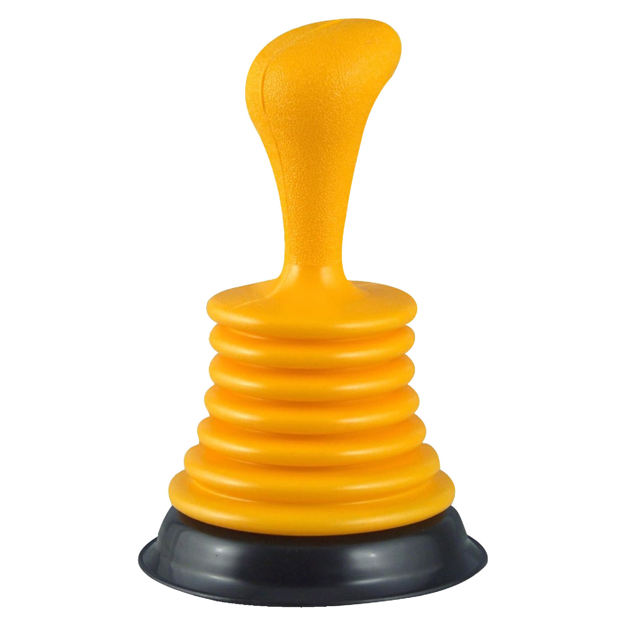 PlumbCraft Mini Drain Plunger, 11-Inch Bellows Sink Plunger for Kitchen & Bathro