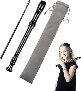 8 Hole Soprano Recorder 8 Hole Recorder Musical Instrument Carrying Bag | Recorders Musical Instruments Beginner School Student Classroom Music Band Orchestra Education Learning Practic