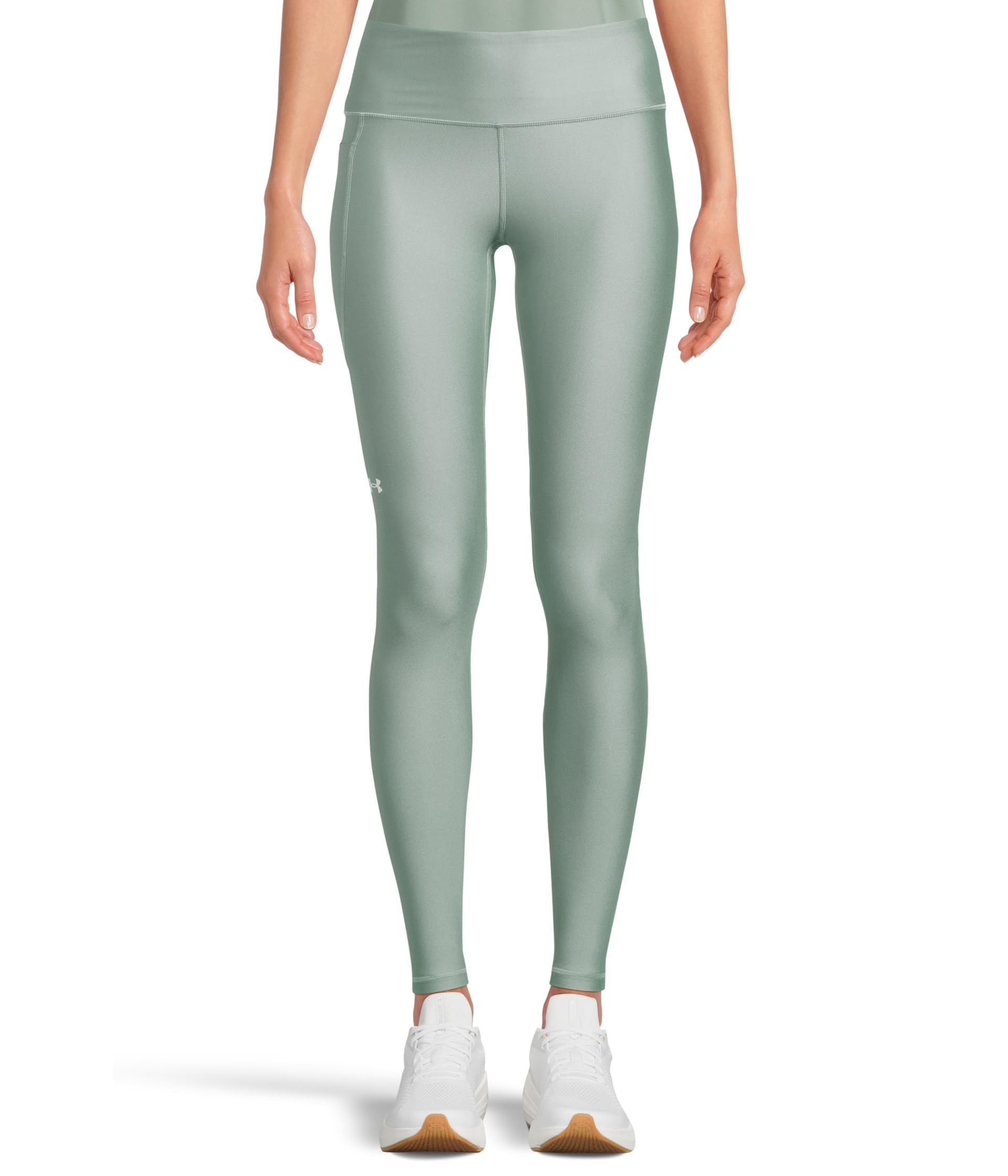 Under Armour Women's HeatGear High Waisted Pocketed No-Slip Leggings