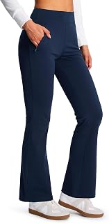 Libin Women's Thermo Bootcut Leggings Yoga Fleece Winter