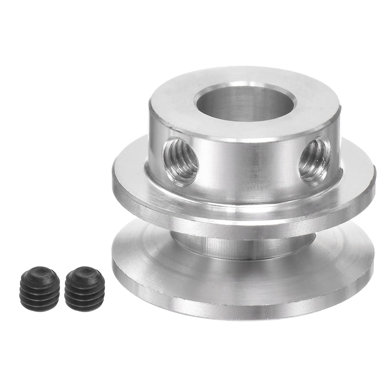 HARFINGTON V-Type Pulley 8mm Bore 22mm Outer Dia Single Groove Aluminum Alloy fo