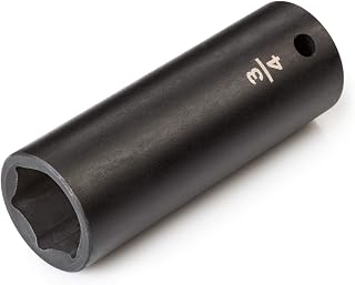 TEKTON 1/2 Inch Drive x 3/4 Inch 6-Point Impact Socket | SID23019 | Deep