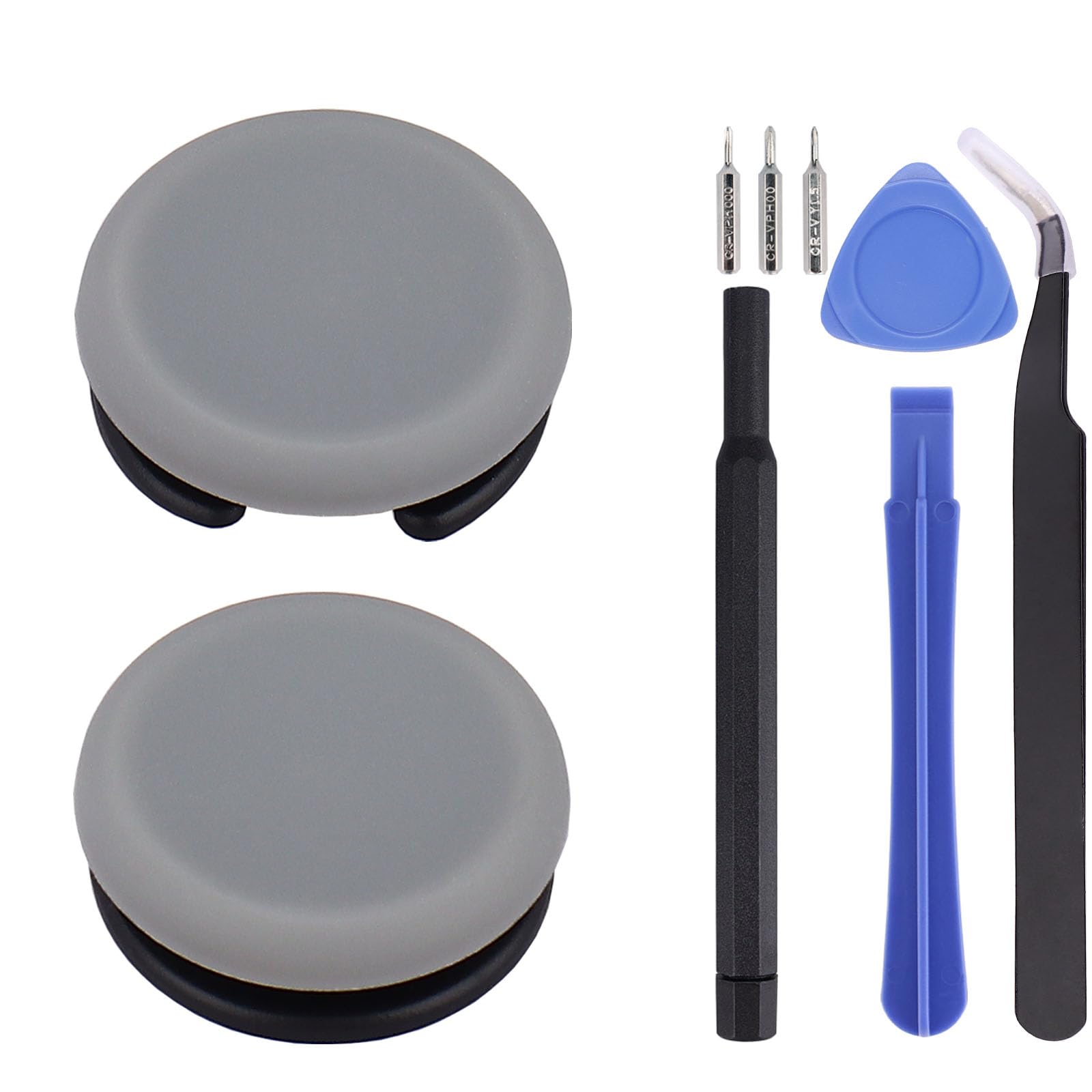 IKPEK 2Pcs Analog Stick Cap Replacement 3D Joystick Cover for 2DS 3DS 3DSXL 3DSL