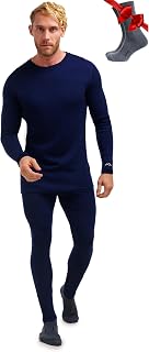 Merino.tech 100% Under Clothing Men's Merinos – Top and Bottoms + Socks