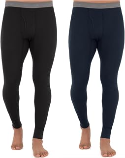 Fruit of The Loom Mens Recycled Premium Waffle Thermal Underwear Long Johns Bottom (1, 2, 3, and 4 Packs)