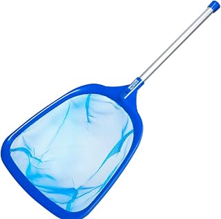 Aquatix Pro Hand Leaf Skimmer for Spa, Hot Tub, Pool with 12” Aluminum Pole