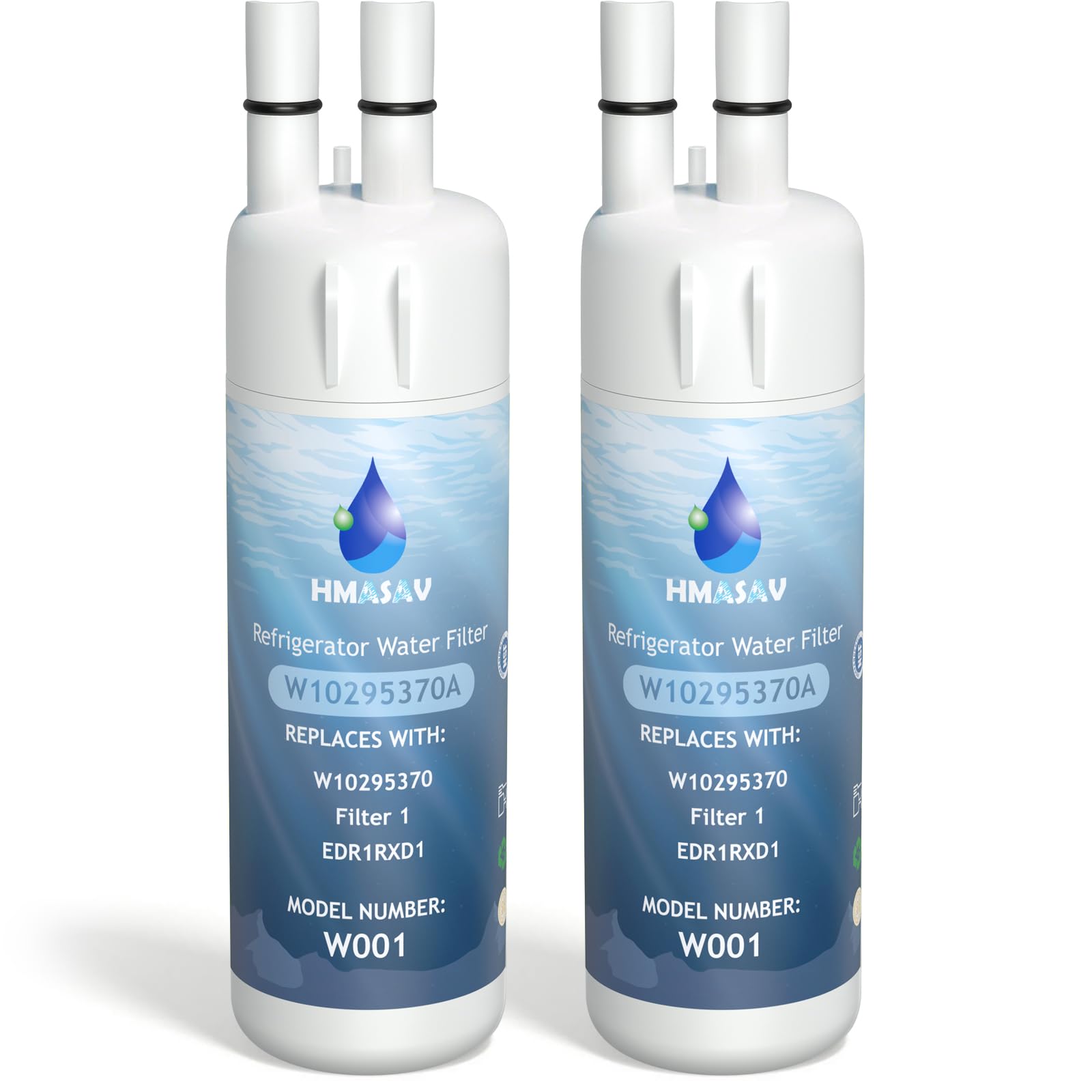 EDR1RXD1 Replacement for Everydrop 1, Whirlpool W10295370A, WHR1RXD1, 2PACK | Co