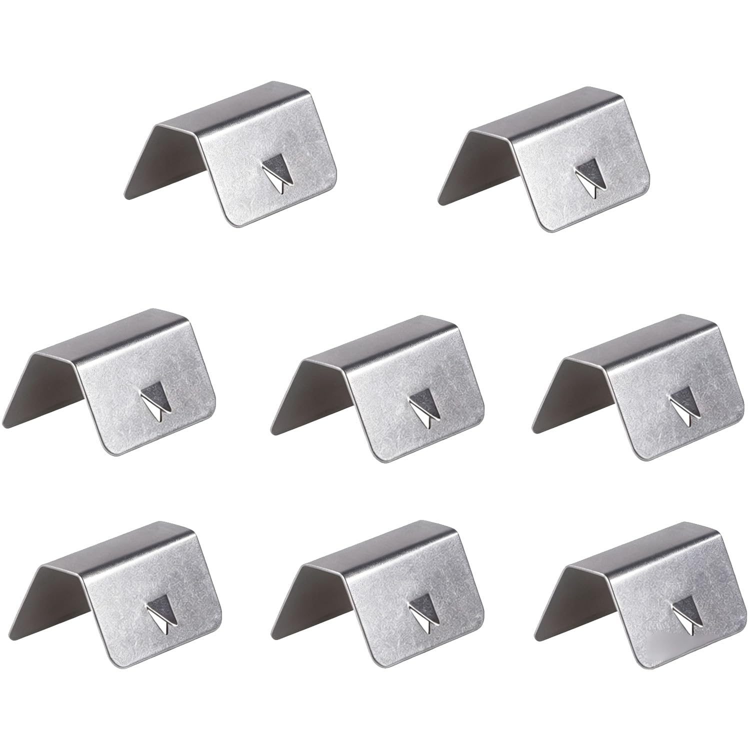 8Pcs Wind Deflector Clips Stainless Steel Wind Rain Deflector Fitting Clips | Fi