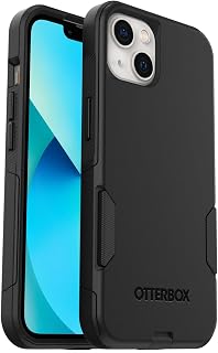 OtterBox Commuter Cover for iPhone 13 Pro, Shock and Drop Resistant, 3x Tested vs MIL-STD 810G Anti-Drop Regulations, Antimicrobial Protection, Black, No Retail Pack Version