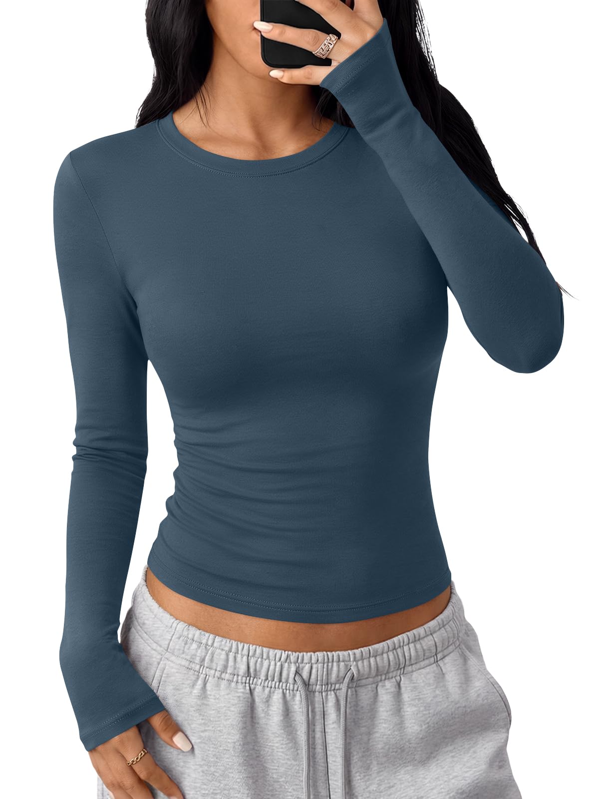 Trendy Queen Magliette a maniche lunghe da donna