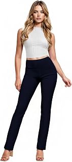Hybrid & Company Slim Bootcut Pants
